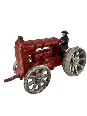 Cast Iron Red Ford "Arcade" Tractor